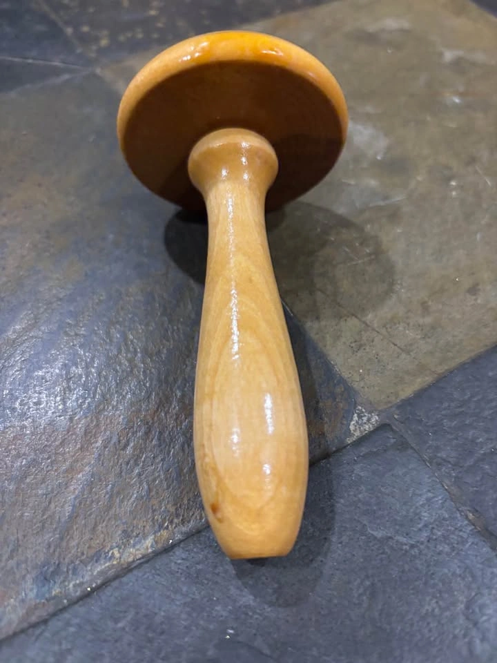 Vintage Wooden Darning Mushroom – Sewing / Visible Mending Tool