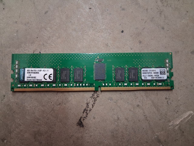 8GB Kingston DDR4 2133MHz RDIMM
