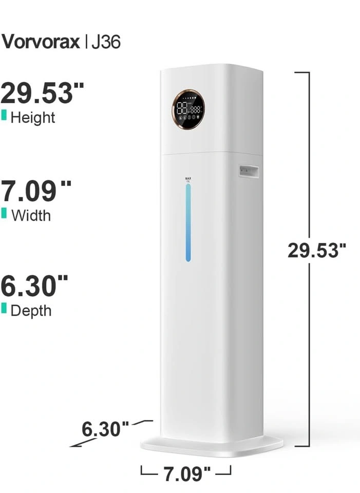 13L Cool Mist Humidifier for Large Room, 800sqft, 100H - photo 2