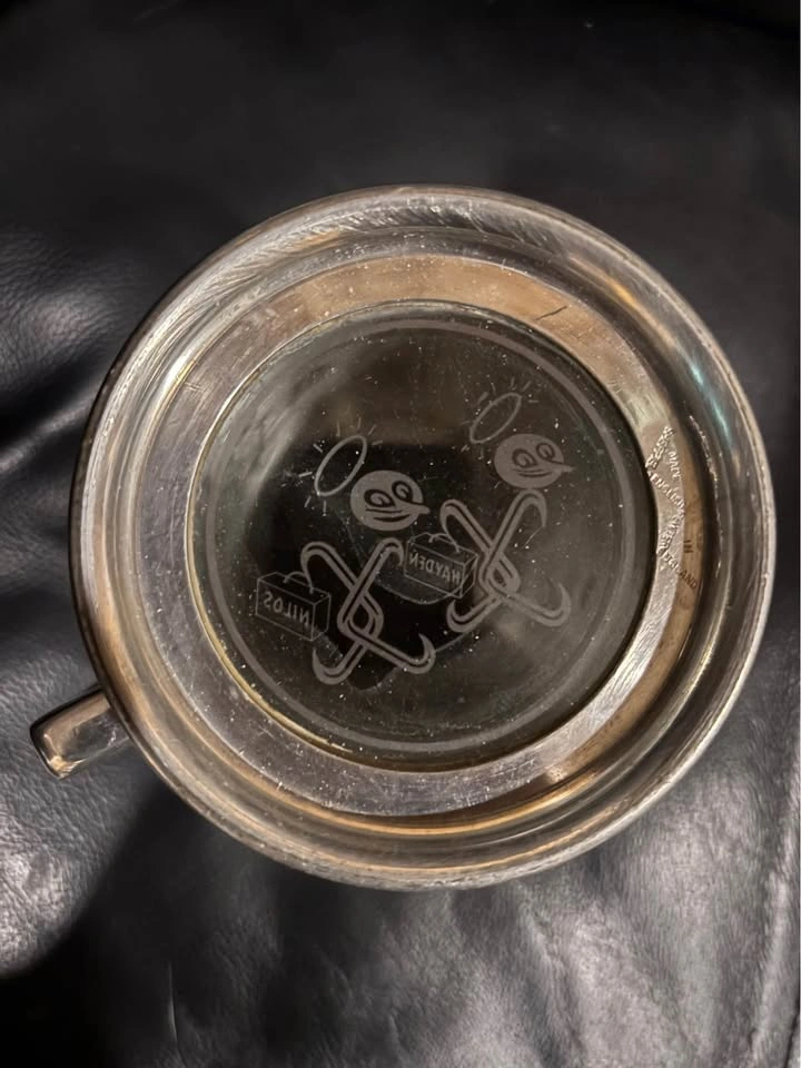 Vintage Glass-Bottom English Pewter Tankard / Beer Mug - photo 3