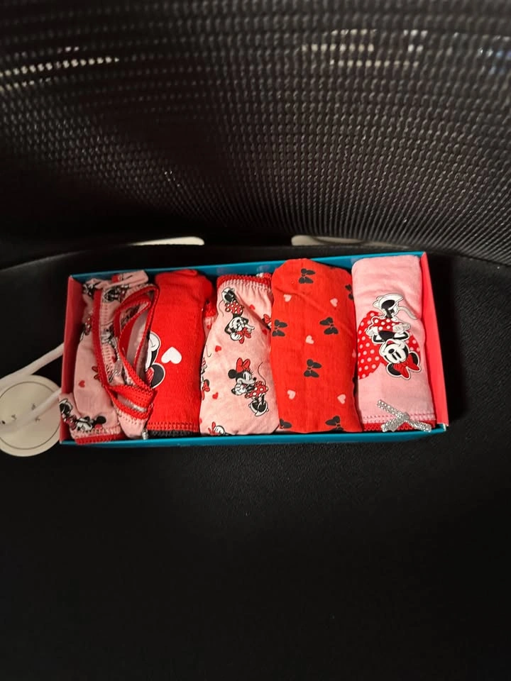 Brand New Girls Disney Minnie Mouse Underwear 5-Pack (Size 12) - photo 2