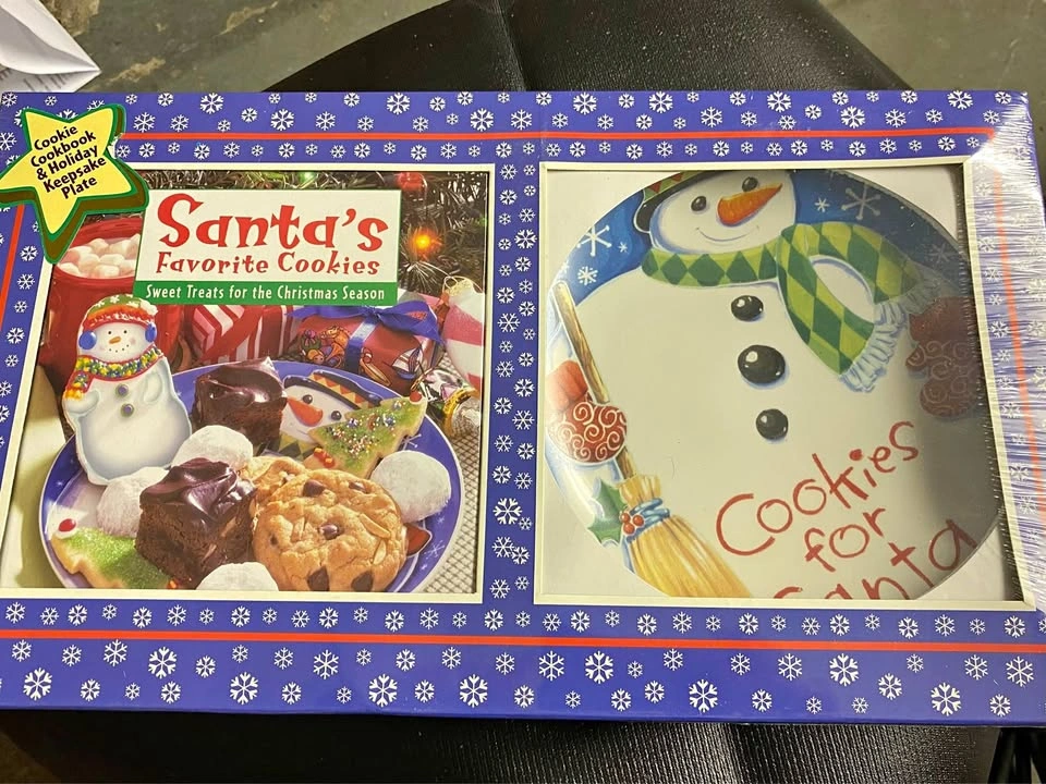 Christmas Plate & Cookie Cookbook