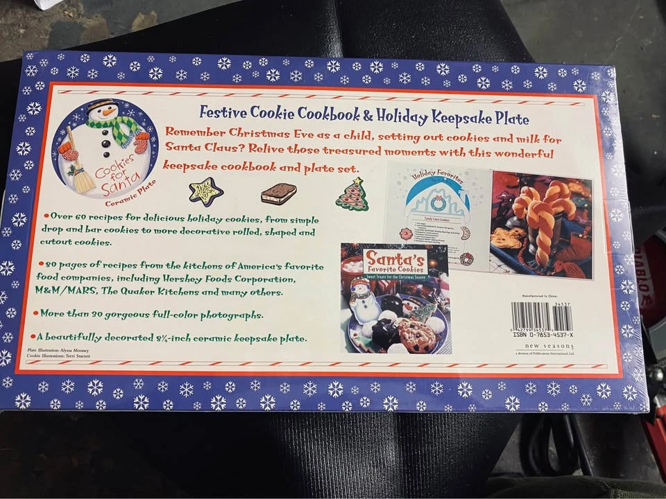 Christmas Plate & Cookie Cookbook - photo 2