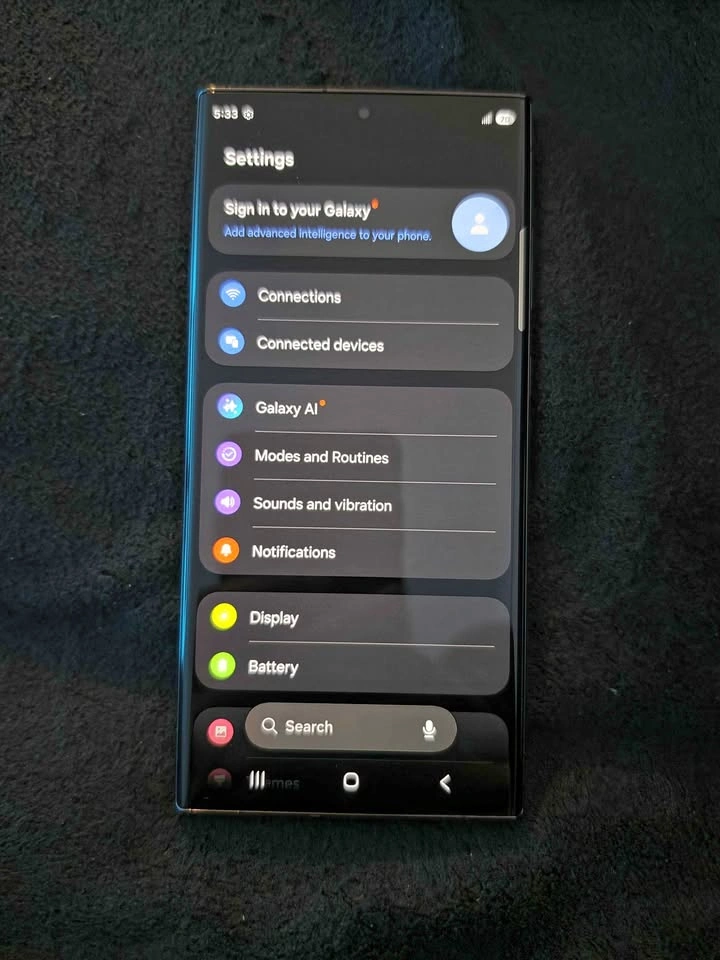Samsung Galaxy S23 Ultra Black + 256GB
