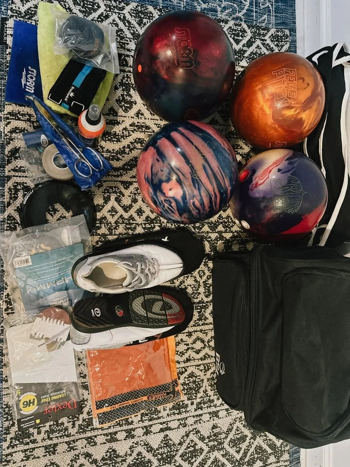 Storm Bowling Balls, Dexter Shoes, Bag, and Wrist Support - photo 2