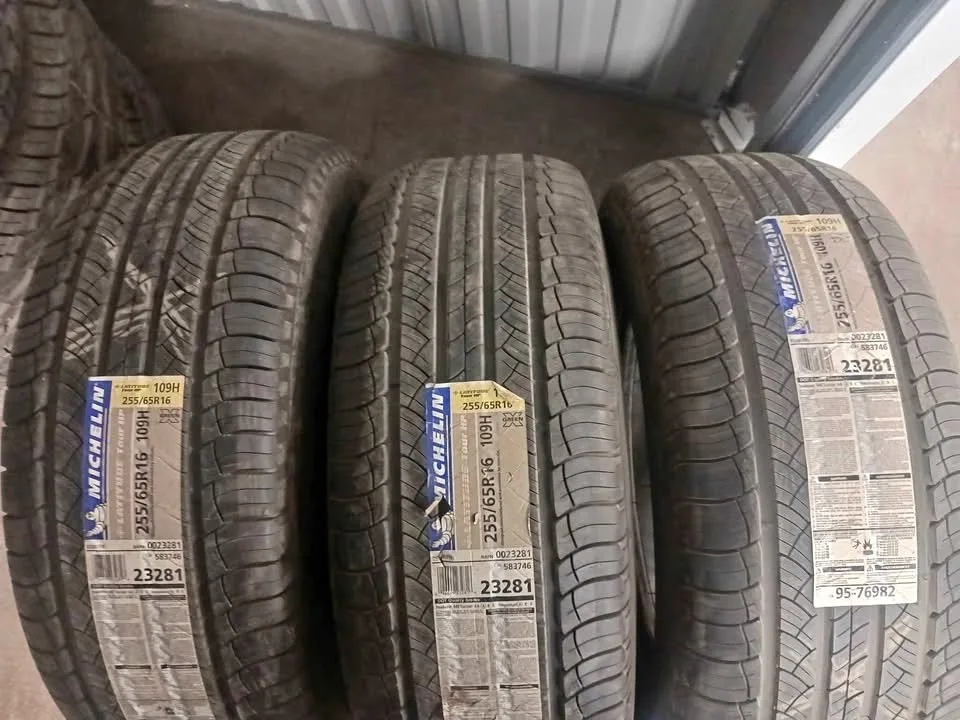 255 65 r16 THREE NEW MICHELIN TIRES thumbnail