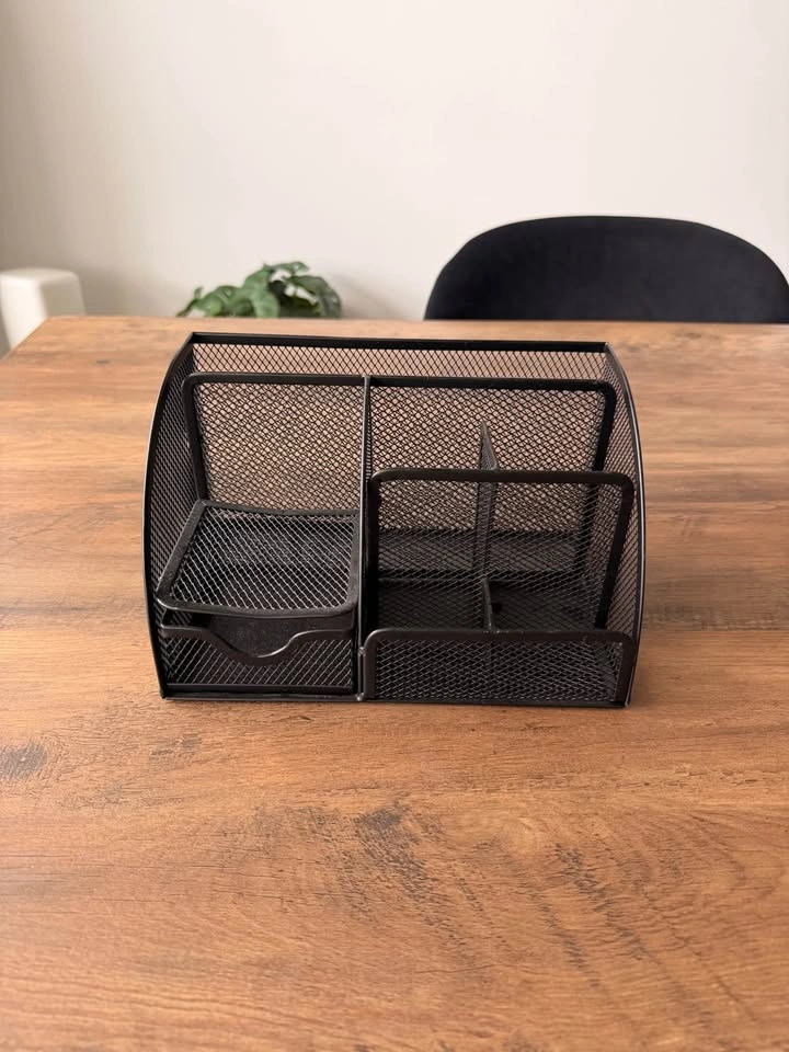 EXERZ Black Mesh Desk Organizer – New - photo 2