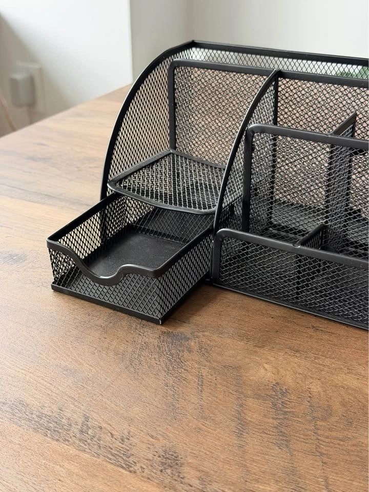 EXERZ Black Mesh Desk Organizer – New - photo 3