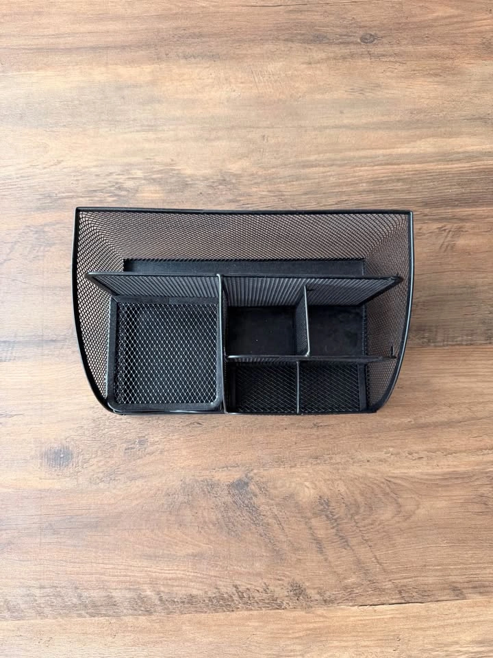EXERZ Black Mesh Desk Organizer – New - photo 5