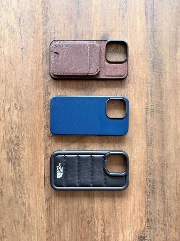 iPhone 14 Pro Max Cases (3) – SUTENI, The North Face, Blue