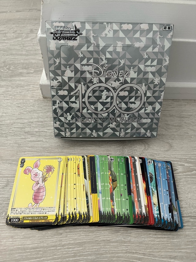 Japanese Weiss Schwarz Disney 100 trading cards