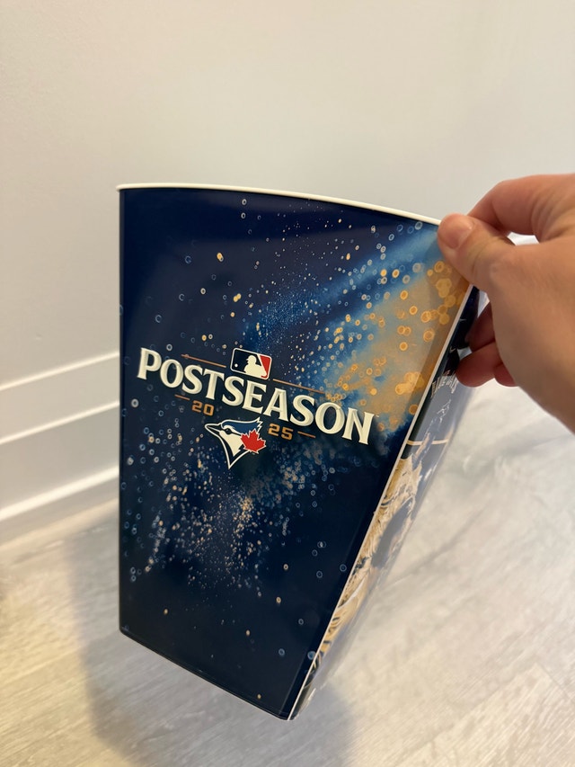 Blue Jays Post-Season 2025 Popcorn Bucket - photo 5