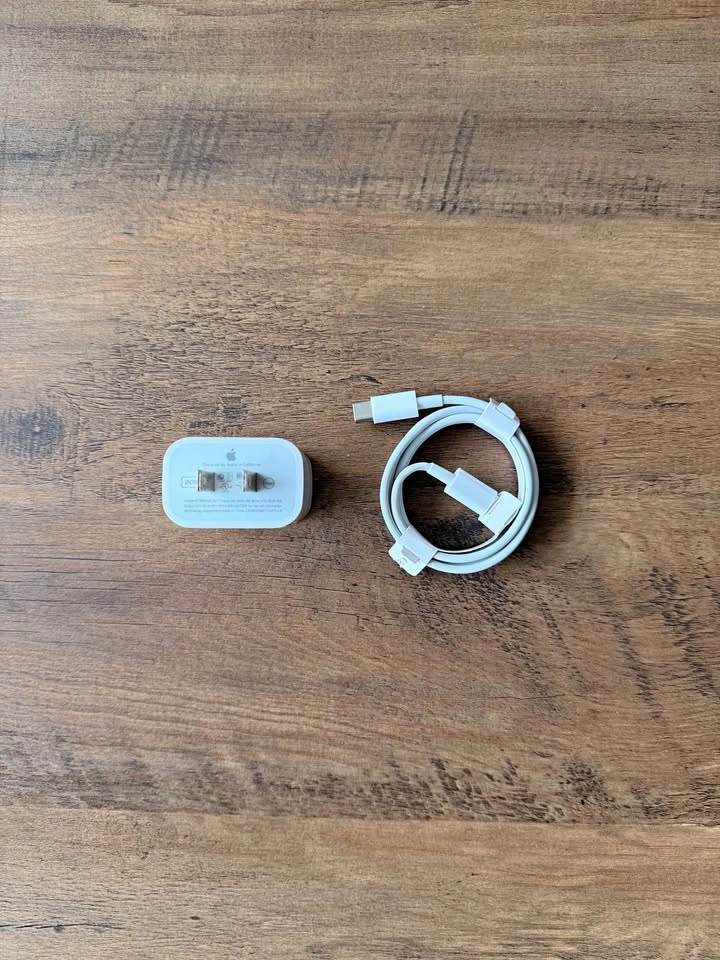 Apple 20W USB-C Wall Charger + USB-C to USB-C Cable