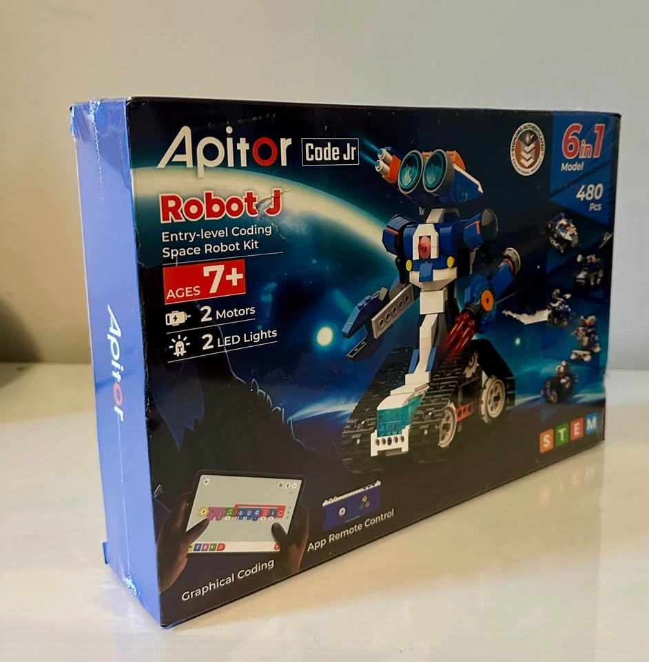 Apitor Toys for Kids 8-12, App-Controlled Coding Robot Kit - photo 3