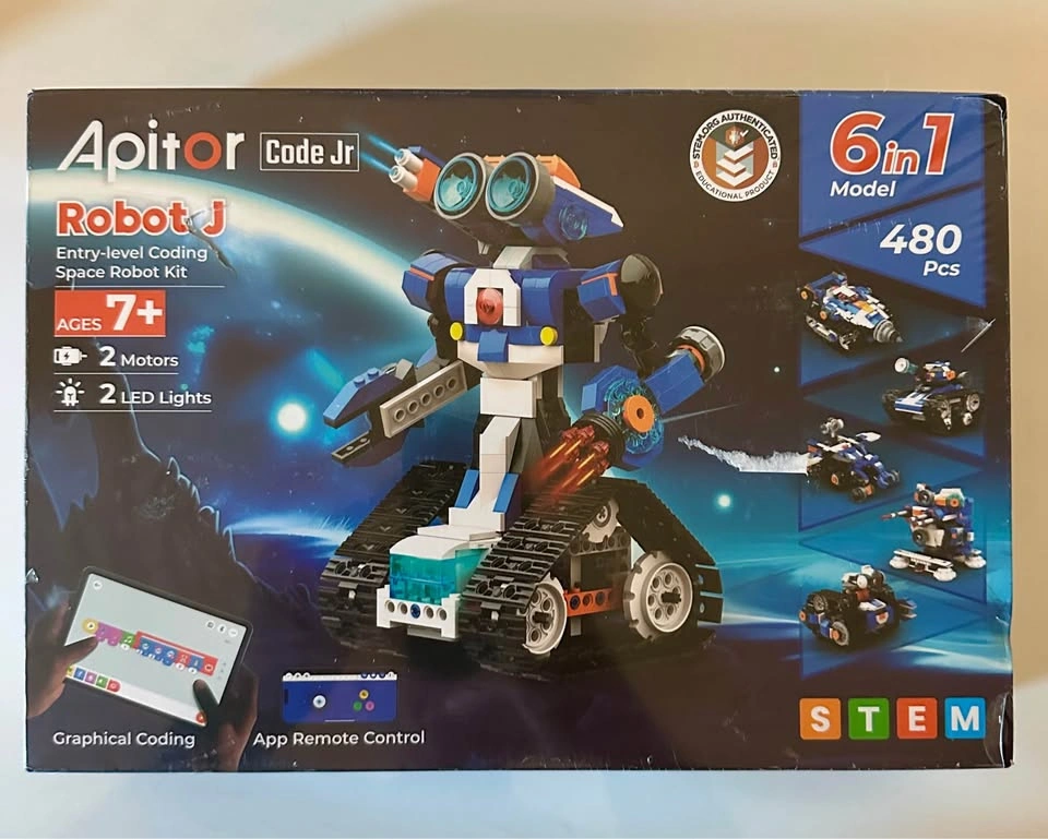 Apitor Toys for Kids 8-12, App-Controlled Coding Robot Kit - photo 5