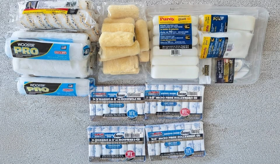 Huge Professional Painting Supply Lot - Brushes, Rollers - photo 5