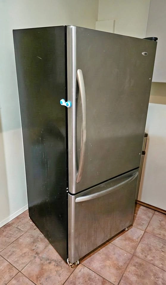 Amana 30" Stainless Steel Bottom-Freezer Refrigerator