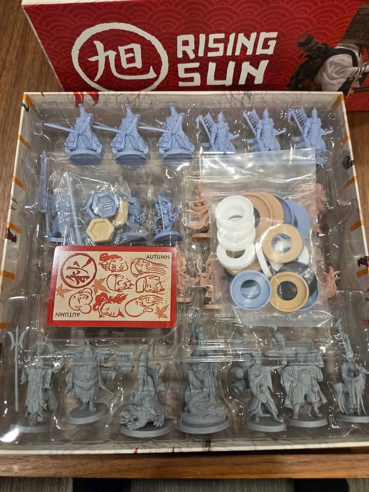 Rising Sun Board Game with Kami Unbound, Monster Pack, and Dynas - photo 4