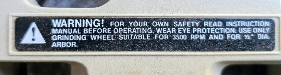 Vintage WEN 2900 Electric Wet Stone Sharpener - photo 5