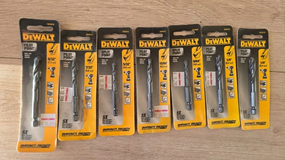 Brand New DEWALT Impact Ready Drill Bits Set (7 Pieces) - photo 4