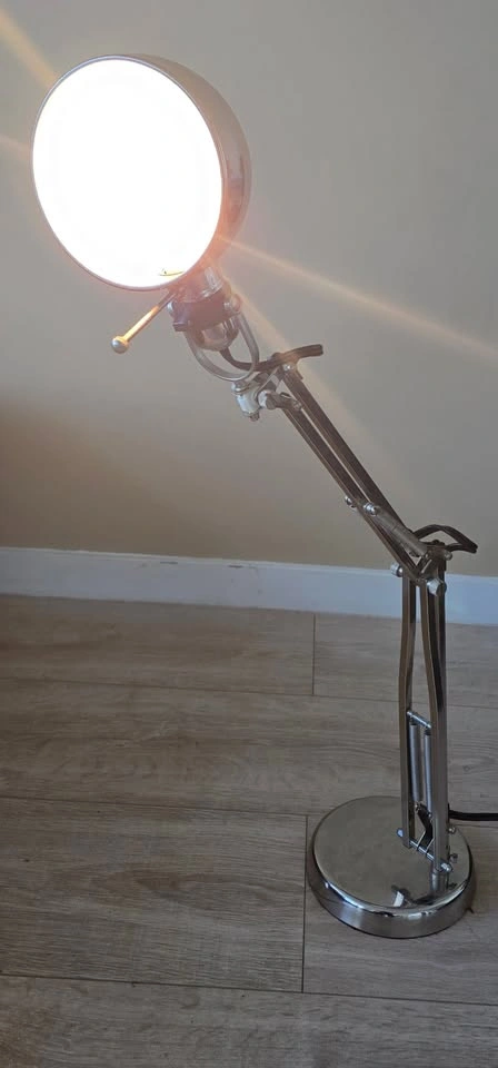 IKEA FORSÅ Desk Lamp - Chrome Steel - photo 2