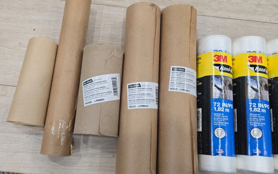Bulk Painting Masking Supplies - 3M Film & Trimaco Paper - photo 5