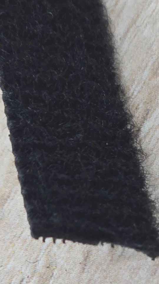 Bulk Double-Sided Hook and Loop Tape Rolls (Black) - 3 Pack - photo 2