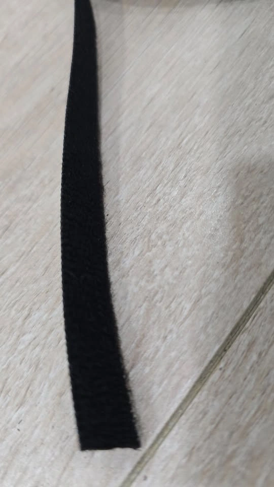 Bulk Double-Sided Hook and Loop Tape Rolls (Black) - 3 Pack - photo 3