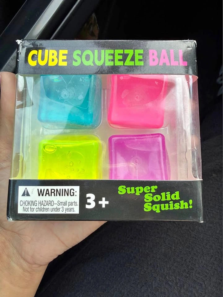 Cube Squeeze Ball
