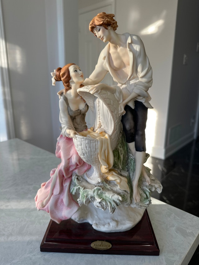 VTG Giuseppe Armani porcelain figurine "La Culla" (The Cradle) - photo 2