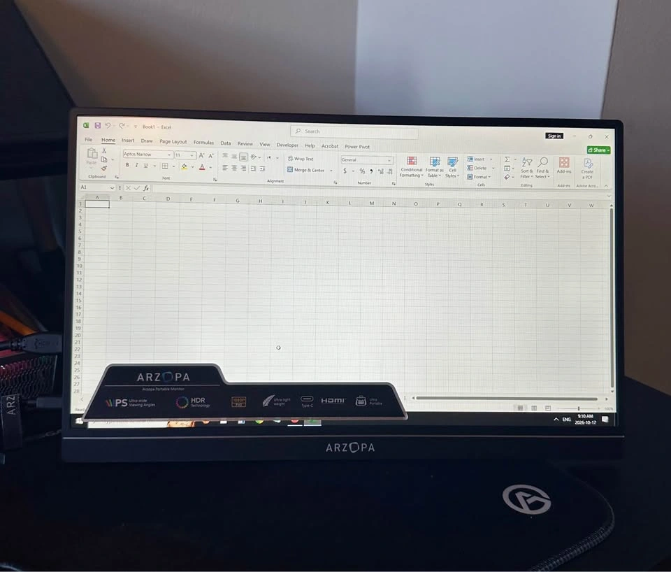 Portable Monitor 15.6'' FHD 1080P Kickstand IPS Screen - photo 5
