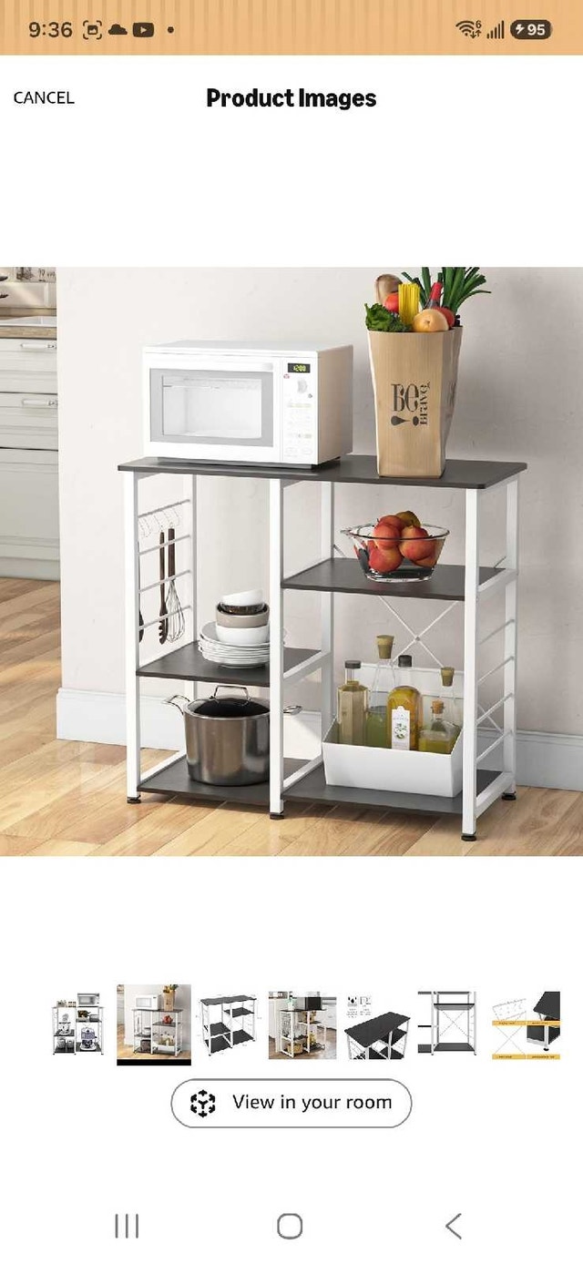 Kitchen Baker's Rack
