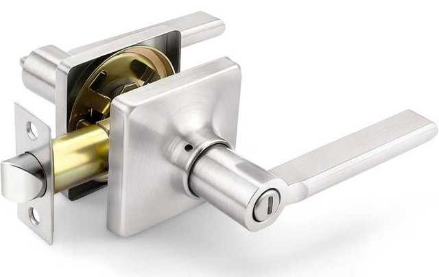 4 Brand New Modern Door Lever Set