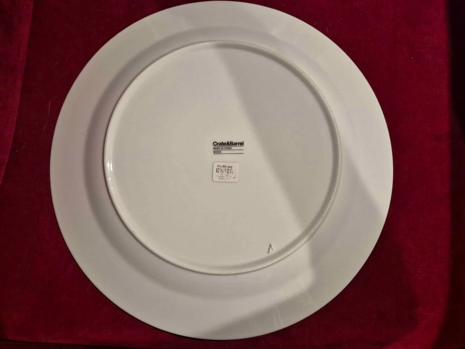 Lg Crate & Barrel Chanukkah platter, 12.75 inches (Skokie) - photo 2