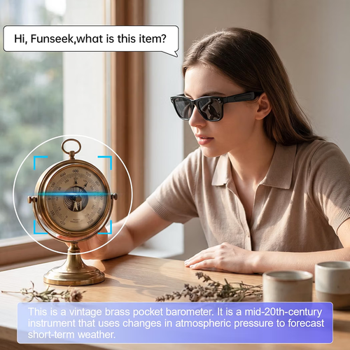 AI Smart Glasses Real-Time Translation 8MP Camera 4K HD - photo 4