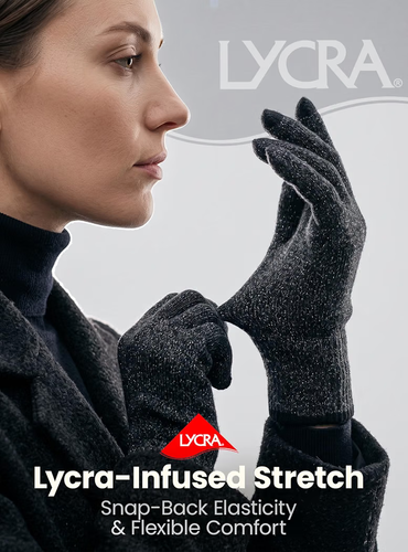 Merino Wool Touch Screen Gloves - 2 Pairs - photo 5
