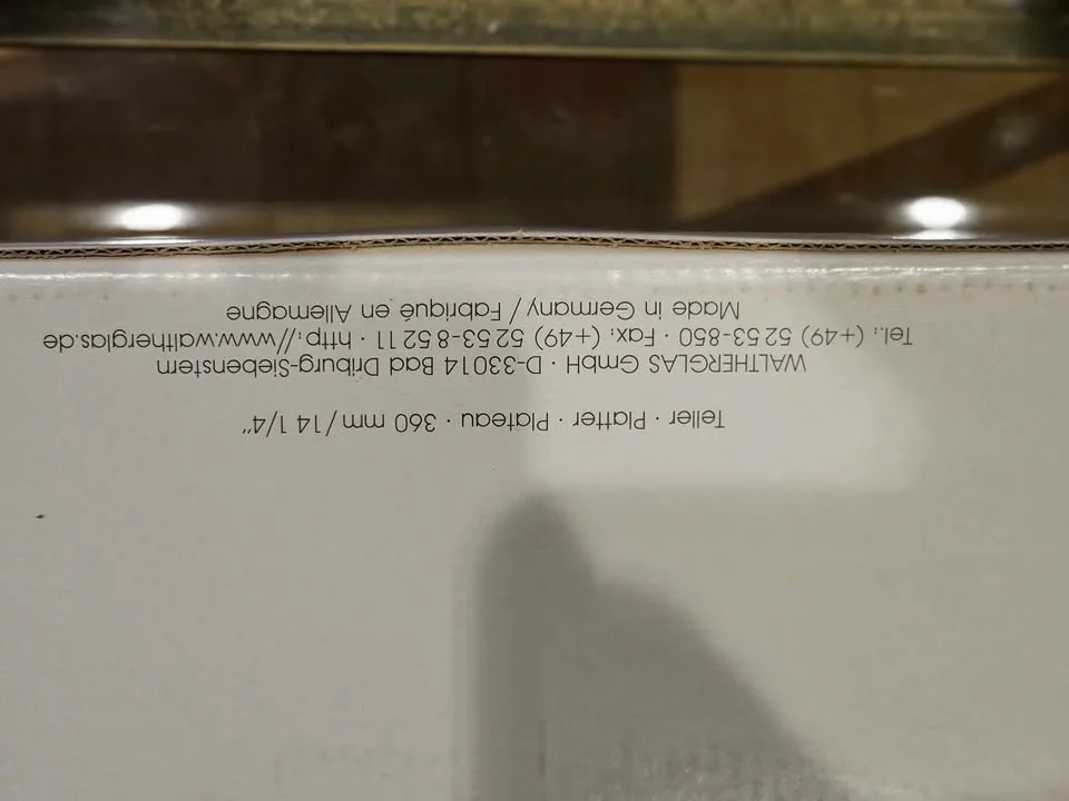 Waltherglas Astoria Glass Platter image indicator(5)