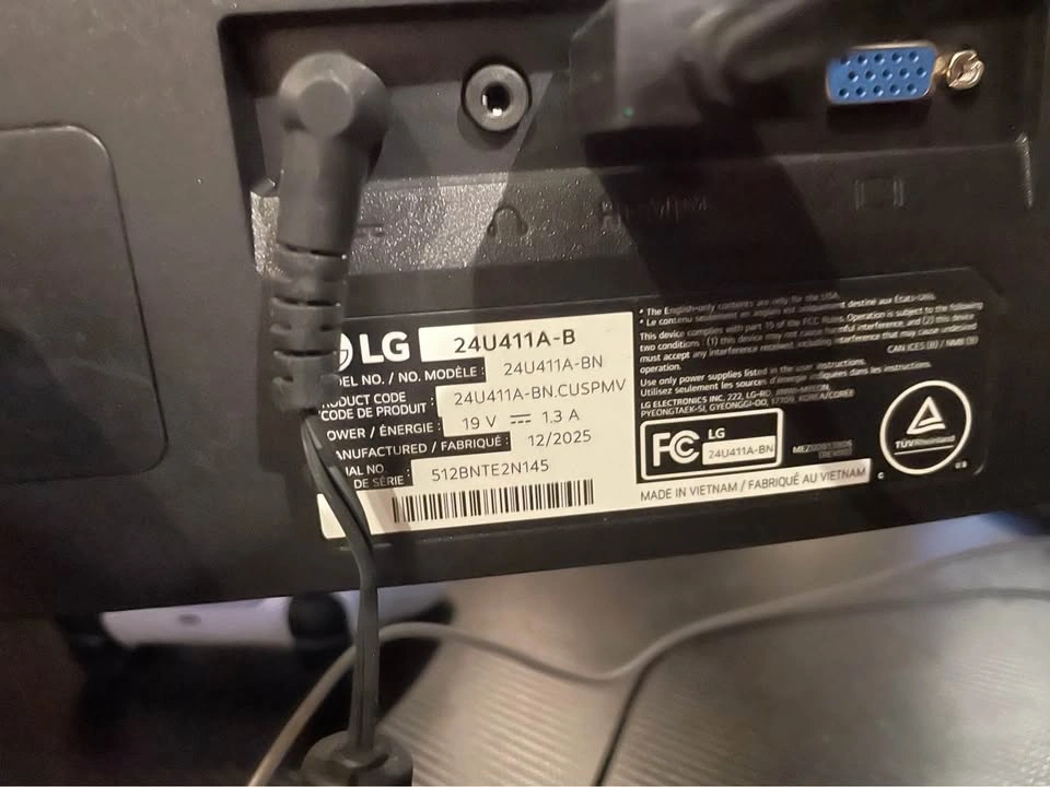 LG 24U411A-B 24" Monitor - photo 2