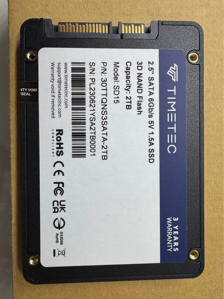 2TB SSD & 32GB (2X16) 3200 Mhz RAM - photo 2