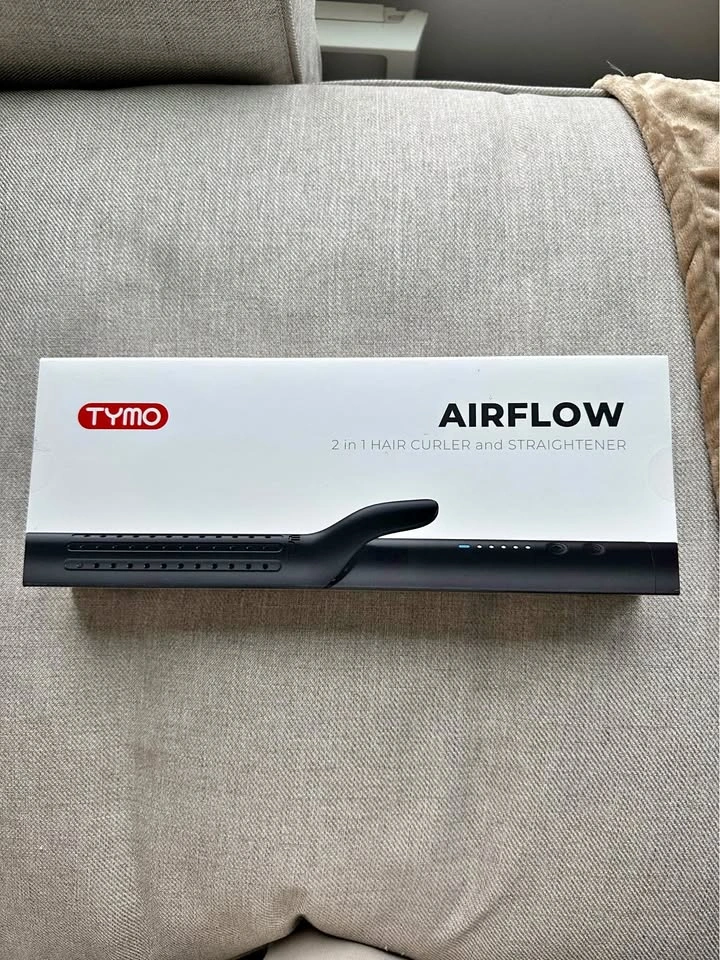 BNIB- TYMO AIRFLOW 2 in 1 Hair Straightener and Curler