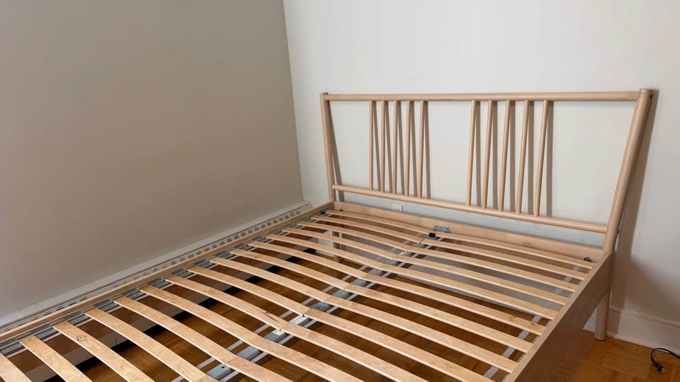 BJÖRKSNÄS IKEA queen bed frame - photo 3