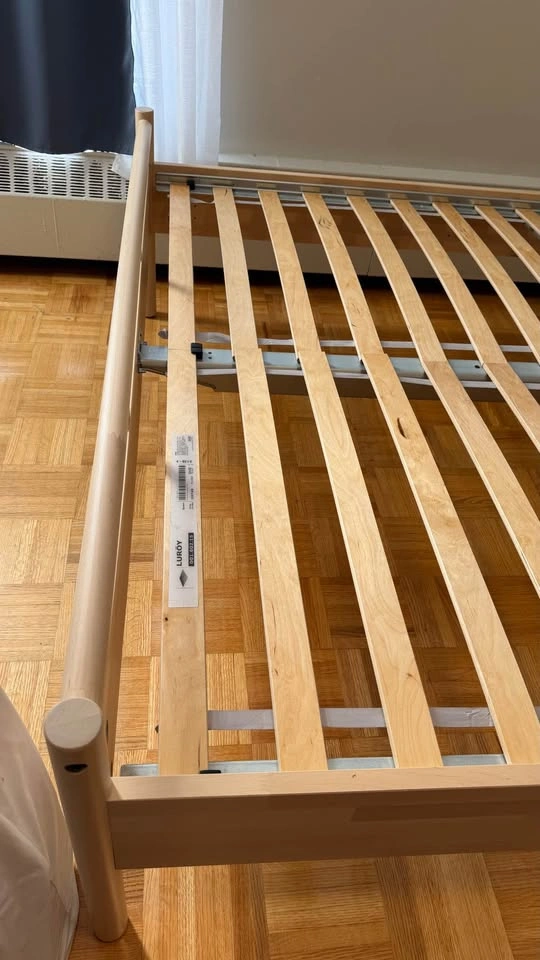BJÖRKSNÄS IKEA queen bed frame - photo 5