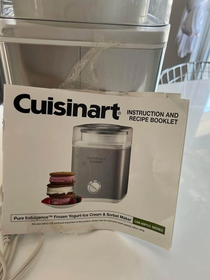 Brand new Frozen Yogurt-Ice Cream & Sorbet Maker - photo 2
