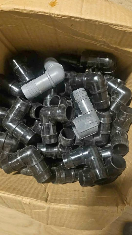 Bulk 75x Heavy-Duty 1" Poly Pipe Fittings Box