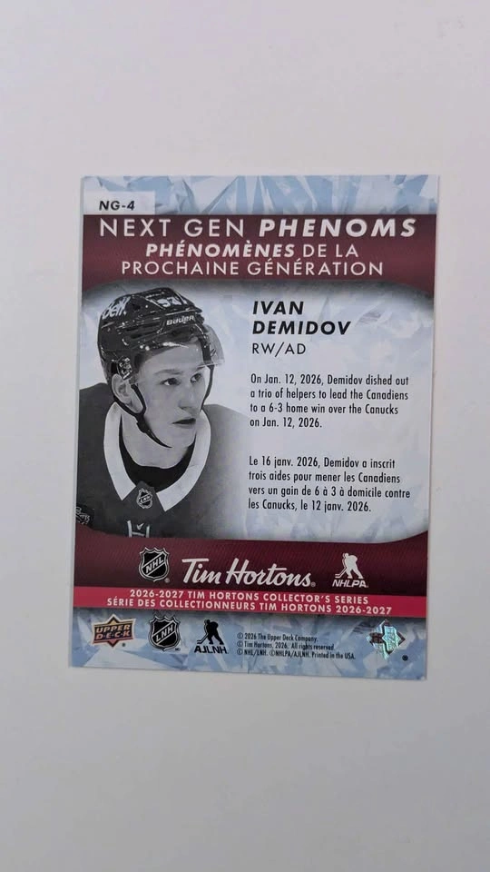Ivan Demidov NG-4 Tim Hortons 26-27 - photo 2