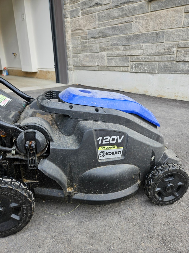 Kobalt 120v 10 amp lawnmower corded - photo 3