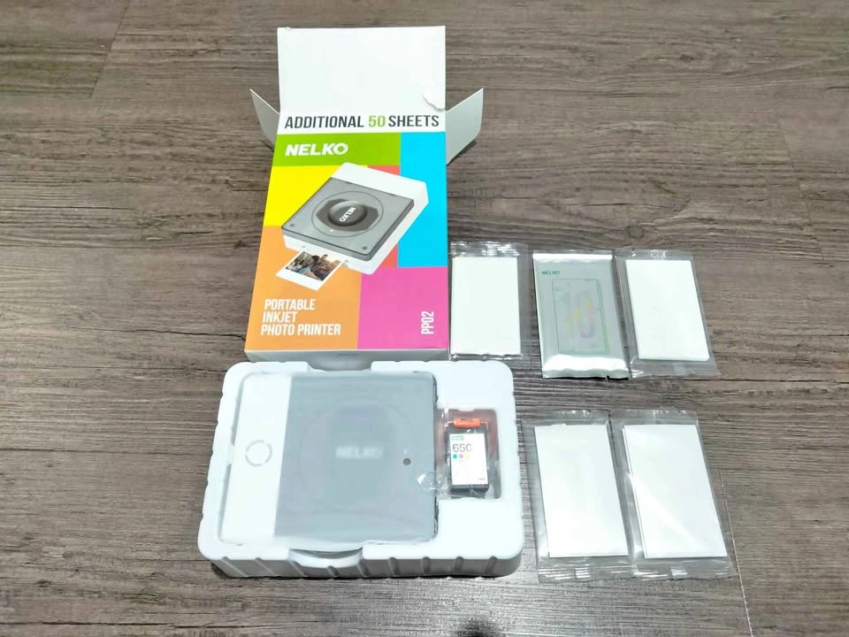 Photo Printer + Extra Paper — Bring Your Memories to Life
