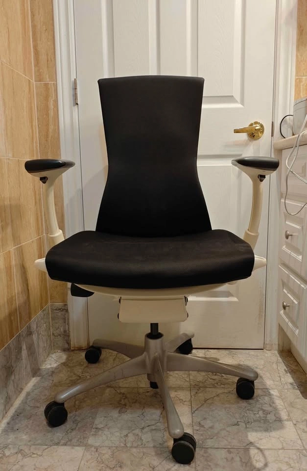 Herman Miller Embody Ergonomic Chair (White/Black) - photo 2