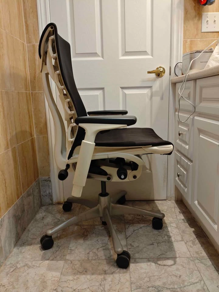 Herman Miller Embody Ergonomic Chair (White/Black) - photo 4