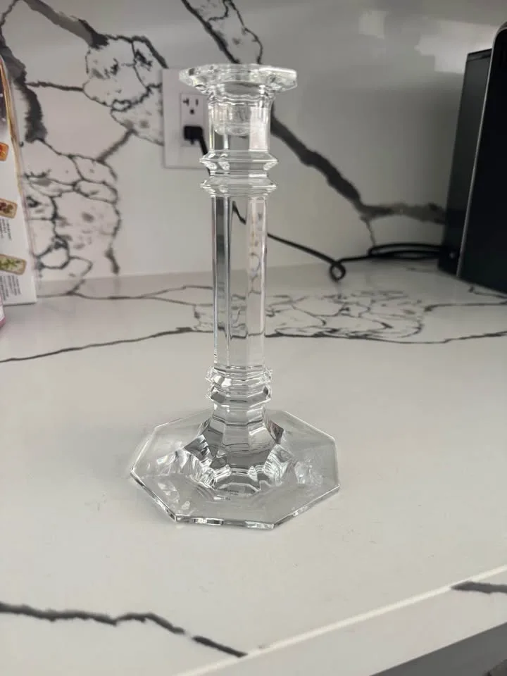 Reed & Barton Crystal candle holders image indicator(3)